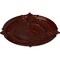 Ekena Millwork Attica Acanthus Leaf Medallion (Canopies up to 3 1/4"), 30 1/8"OD x 1 1/2"P, Brushed Mahogany CM30ATBMF - alternate 3